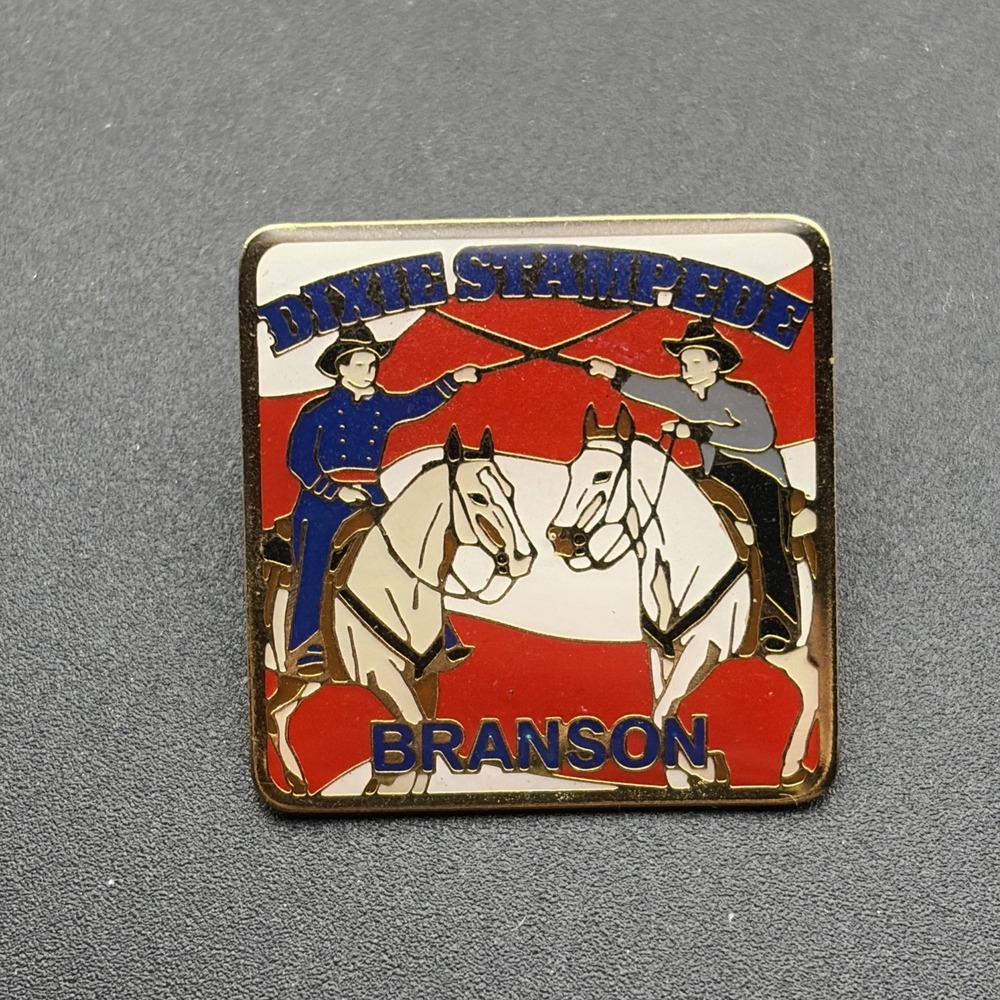 Dixie Stampede Branson Missouri Dinner Show Lapel Hat Pin